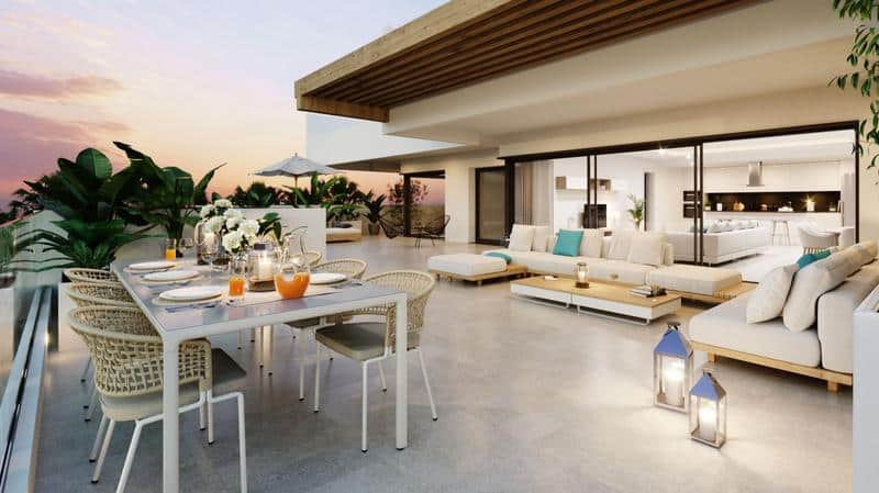 Nieuwbouw Project in Estepona in Spanje, gelegen aan de Costa del Sol-West