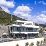 Vooraanzicht Nieuwbouw Luxe Villa Te koop in Calpe in Spanje, gelegen aan de Costa Blanca-Noord