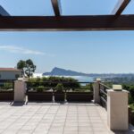 Panoramisch zicht vanaf terras Villa Te koop in Altea in Spanje, gelegen aan de Costa Blanca-Noord