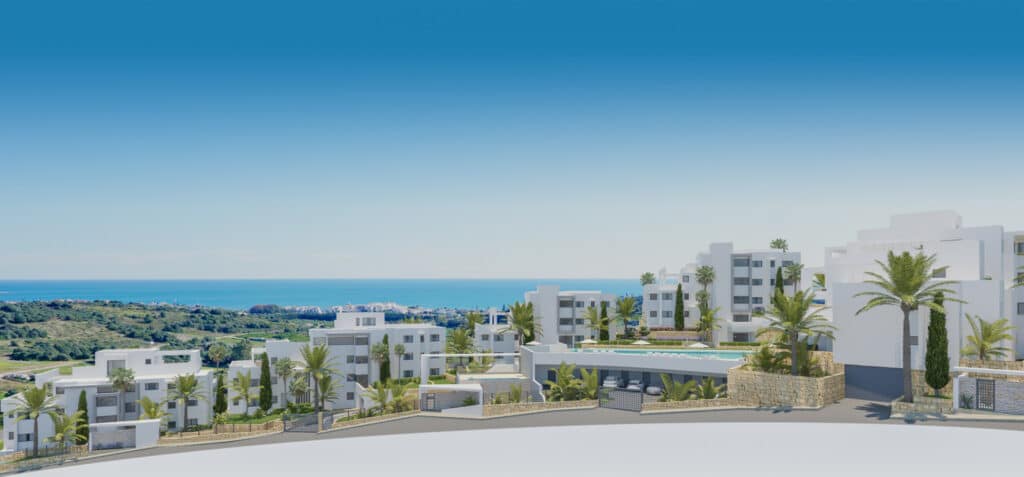 Nieuwbouw Project in Estepona in Spanje, gelegen aan de Costa del Sol-West