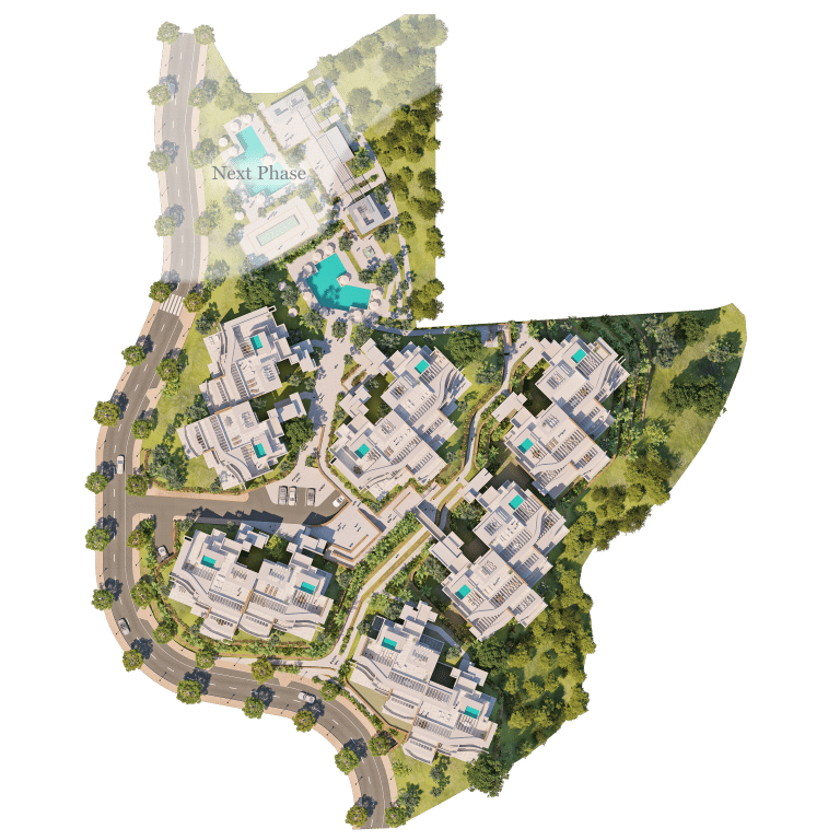 Nieuwbouw Project in Ojen in Spanje, gelegen aan de Costa del Sol-Centro