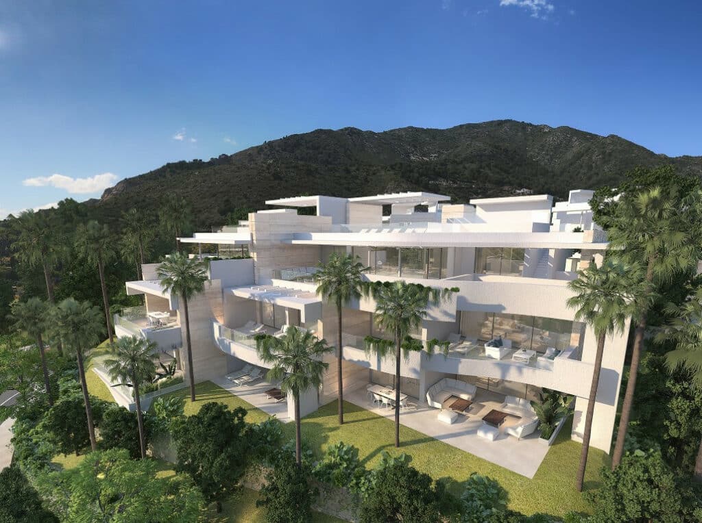 Nieuwbouw Project in Ojen in Spanje, gelegen aan de Costa del Sol-Centro