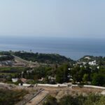 Zeezicht vanaf perceel bouwgrond Te koop in Nerja in Spanje, gelegen aan de Costa del Sol-Oost