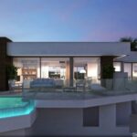 Zwembad en terras van Nieuwbouw Villa Te koop in Benitachell in Spanje, gelegen aan de Costa Blanca-Noord