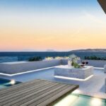 Terras en zeezicht vanaf Appartement Te koop in Estepona in Spanje, gelegen aan de Costa del Sol-West