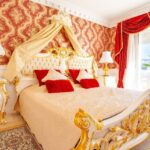 Slaapkamer van luxe Villa Te koop in Pedreguer in Spanje, gelegen aan de Costa Blanca-Noord