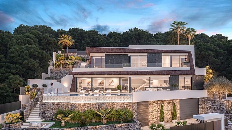 Villa Te koop in Calpe in Spanje, gelegen aan de Costa Blanca-Noord