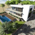 3D-tekening van Villa Te koop in Moraira in Spanje, gelegen aan de Costa Blanca-Noord