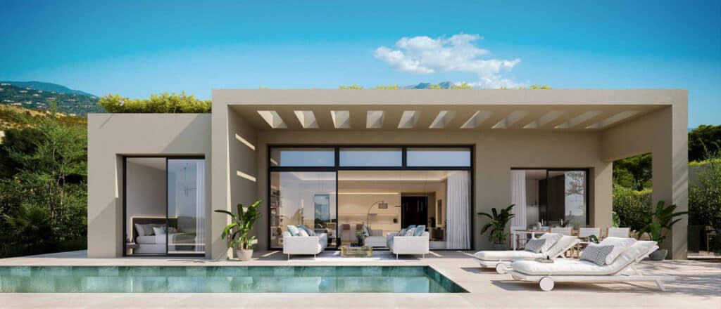 Nieuwbouw Villa Te koop in Benahavis in Spanje, gelegen aan de Costa del Sol-West