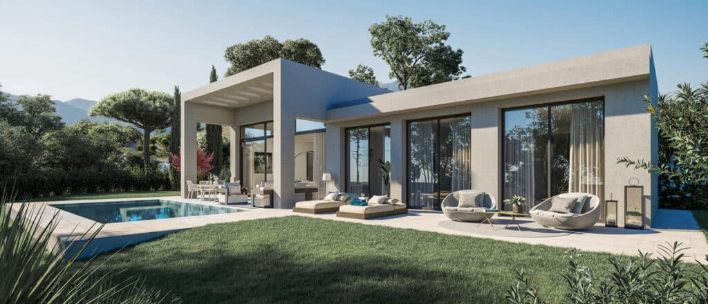 Nieuwbouw Villa Te koop in Benahavis in Spanje, gelegen aan de Costa del Sol-West