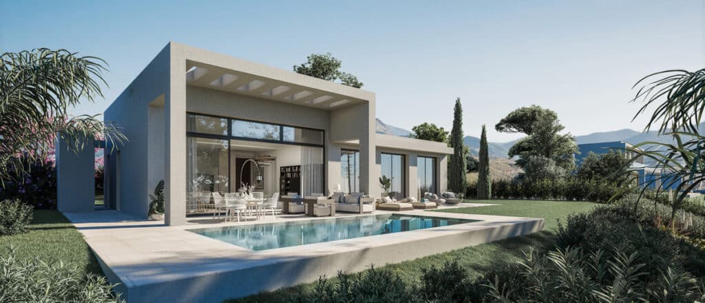 Nieuwbouw Villa Te koop in Benahavis in Spanje, gelegen aan de Costa del Sol-West