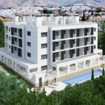 Bovenaanzicht gebouw met Nieuwbouw Appartementen Te koop in Nerja in Spanje, gelegen aan de Costa del Sol-Oost