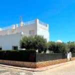 Vooraanzicht Villa Te koop in Mojacar in Spanje, gelegen aan de Costa de Almería