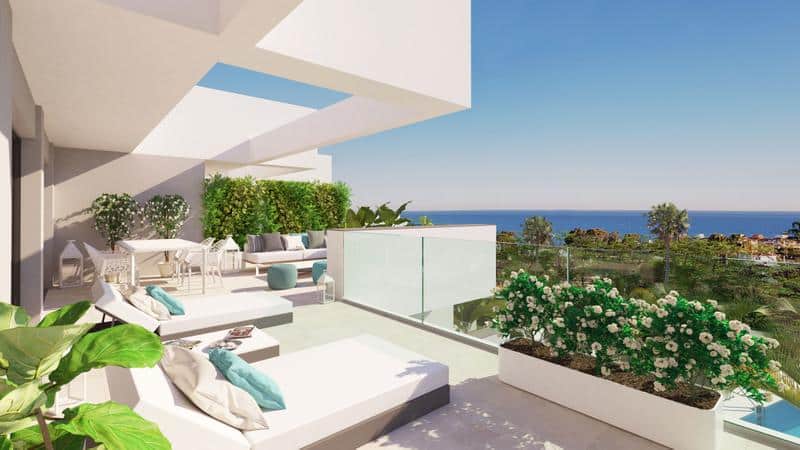 Nieuwbouw Appartement Te koop in Manilva in Spanje, gelegen aan de Costa del Sol-West