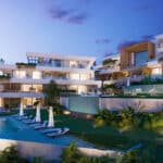 Overzicht complex Nieuwbouw Appartementen Te koop in Marbella in Spanje, gelegen aan de Costa del Sol-West
