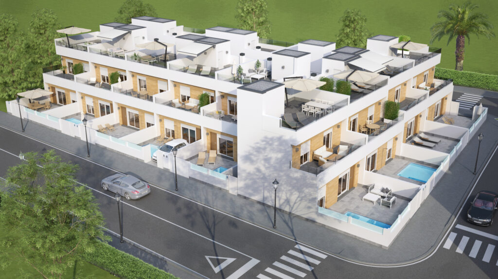 Nieuwbouw Project in Avileses in Spanje, gelegen aan de Costa Cálida