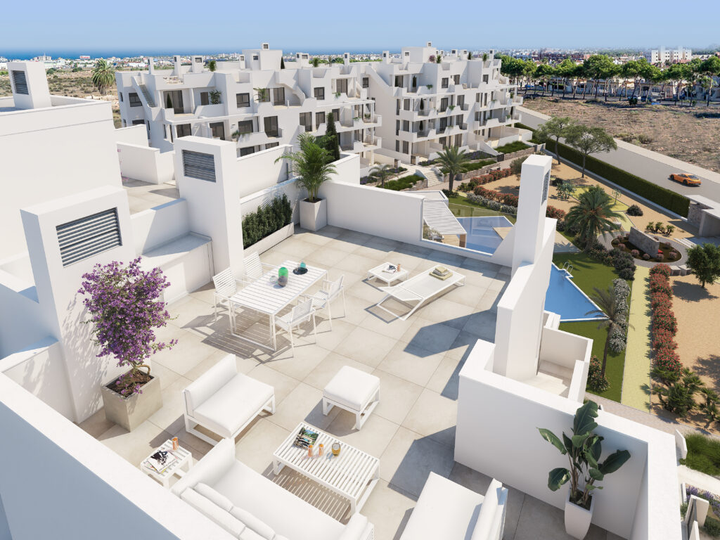 Nieuwbouw Project in Santa Rosalia in Spanje, gelegen aan de Costa Cálida