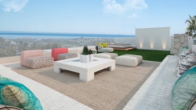 Nieuwbouw Villa Te koop in Estepona in Spanje, gelegen aan de Costa del Sol-West