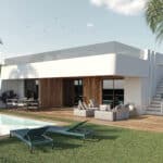 Nieuwbouw Villa Te koop in Alhama de Murcia in Spanje, gelegen aan de Costa Cálida