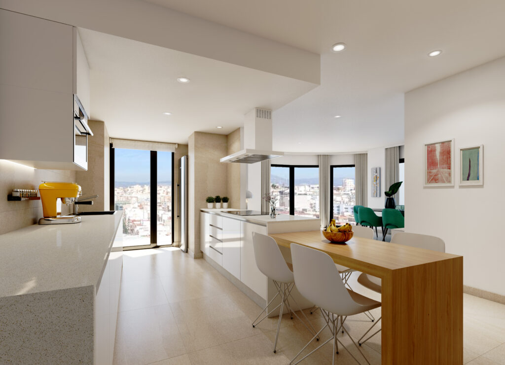 Nieuwbouw Appartement Te koop in Alicante in Spanje, gelegen aan de Costa Blanca-Zuid