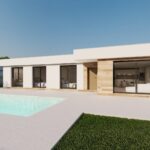 Nieuwbouw villa met zwembad in Calasparra in Spanje, gelegen aan de Costa Cálida