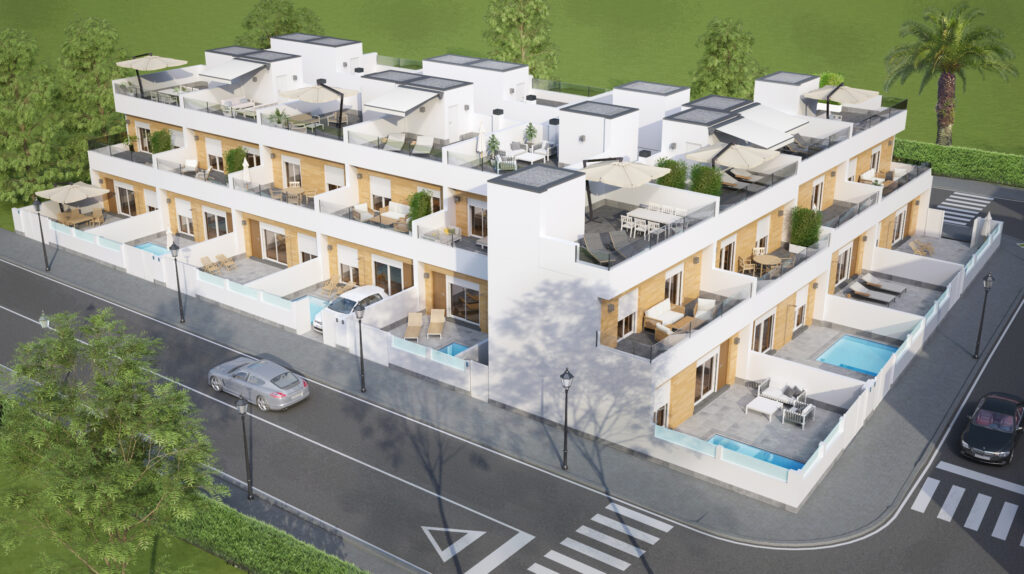 Nieuwbouw Huis Te koop in Avileses in Spanje, gelegen aan de Costa Cálida