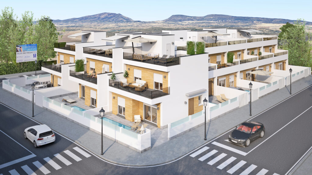 Nieuwbouw Villa Te koop in Avileses in Spanje, gelegen aan de Costa Cálida