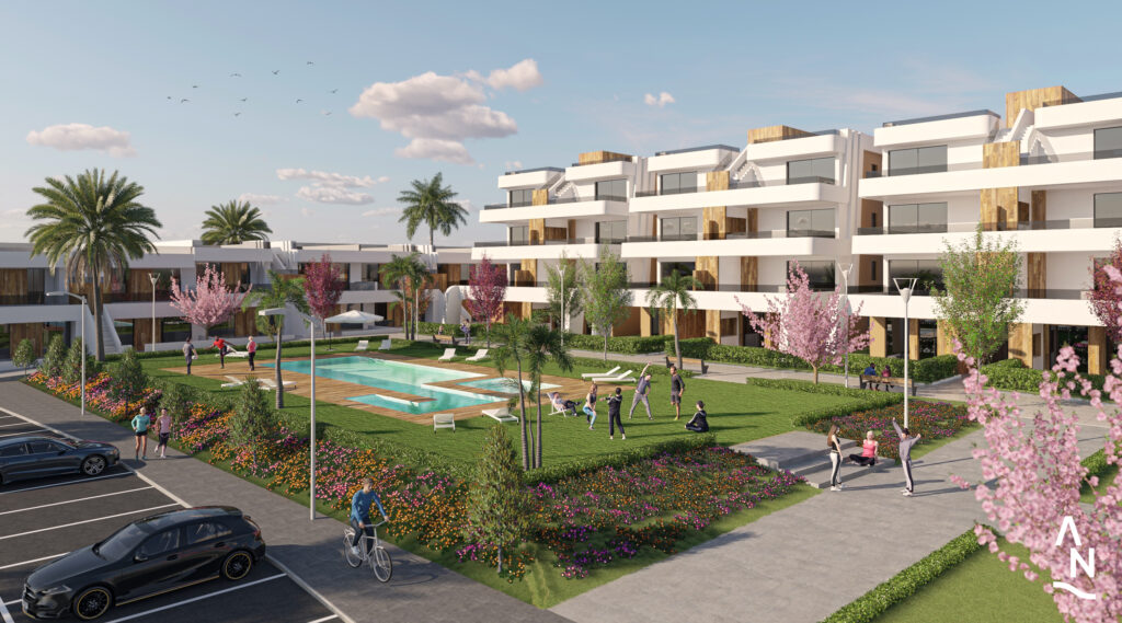 Nieuwbouw Appartement Te koop in Alhama de Murcia in Spanje, gelegen aan de Costa Cálida