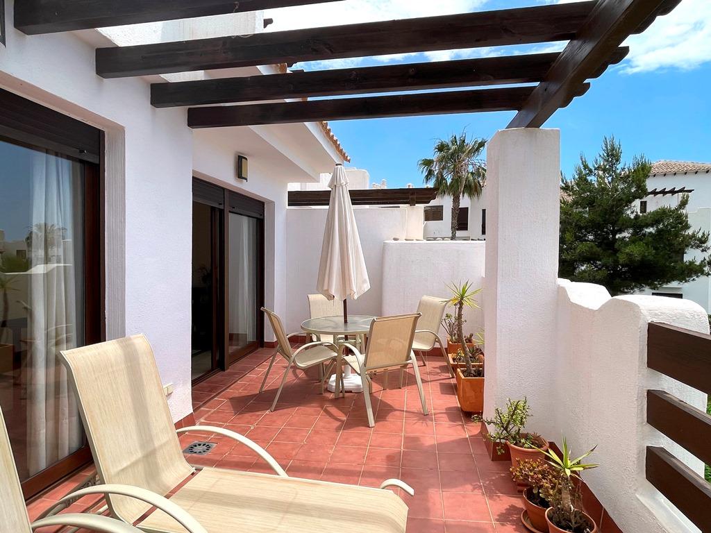 Terras van Appartement Te koop in Vera in Spanje, gelegen aan de Costa de Almería