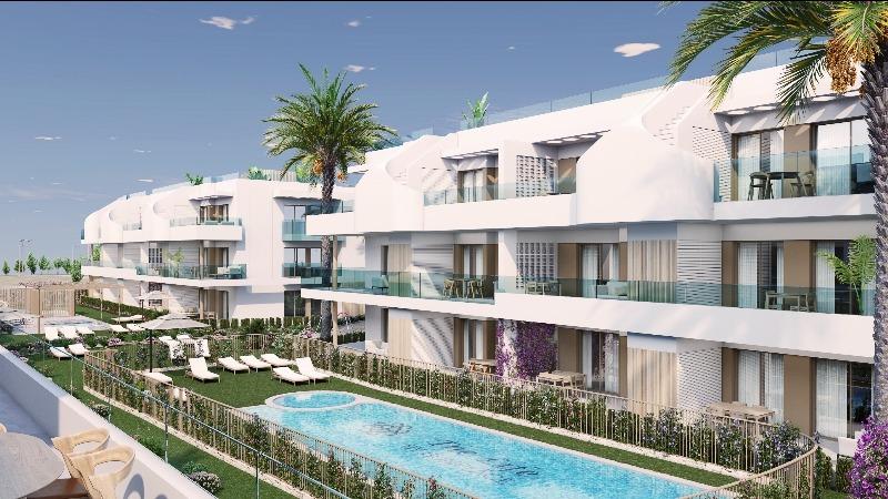 Nieuwbouw Appartement Te koop in Pilar De La Horadada in Spanje, gelegen aan de Costa Blanca-Zuid