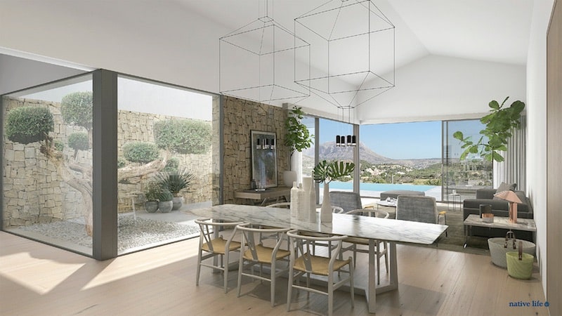 Nieuwbouw Villa Te koop in Javea in Spanje, gelegen aan de Costa Blanca-Noord