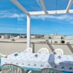 Zeezicht en terras van resale appartement in Javea in Spanje, gelegen aan de  Costa Blanca-Noord