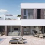 Vooraanzicht Nieuwbouw Villa Te koop in Pilar De La Horadada in Spanje, gelegen aan de Costa Blanca-Zuid